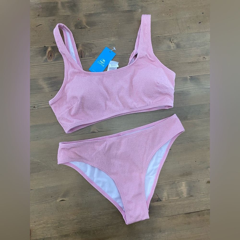 NWT pink bikini